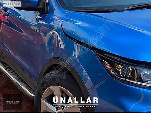NİSSAN QASHQAİ SAĞ ÖN ÇAMURLUK ve TÜM AKSAM| ÜNALLAR OTO ÇIKMA |