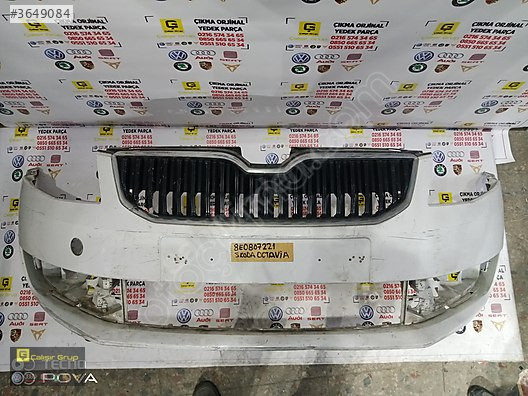 SKODA OCTAVİA 3 2016- ÖN TAMPON PANJUR OEM 8e0807221 ÇIKMA SÖKME