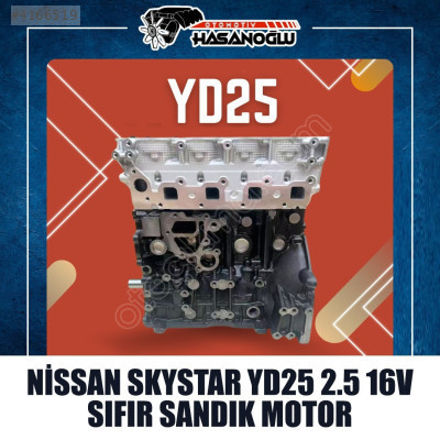NİSSAN SKYSTAR SANDIK MOTOR NİSSAN NAVARA SANDIK MOTOR YD25 MOTOR