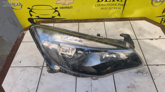 OPEL ASTRA J SAĞ FAR HAYASIZ ÇIKMA ORJİNAL YEDEK PARÇA