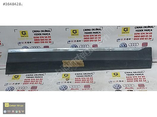VOLKSWAGEN T-ROC SAĞ ÖN KAPI BANDI OEM 2GA854940 ÇIKMA SÖKME