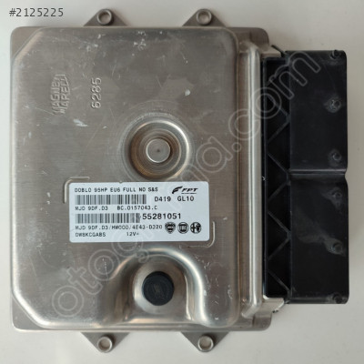 55281051 BC-0157043-C MJD9DF-D3 MOTOR BEYNİ DOBLO