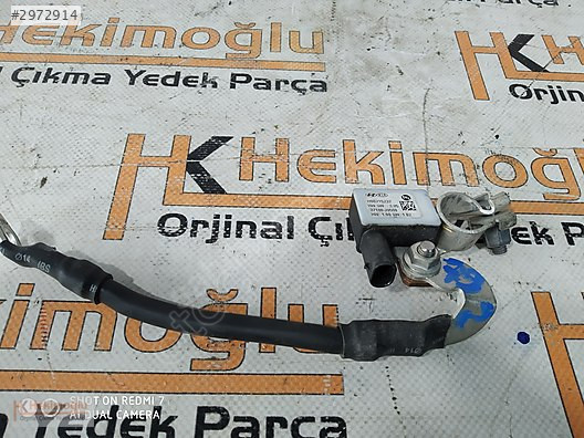 HYUNDAİ KONA ORJİNAL AKÜ ŞASE KABLOSU EKSİ BEYİNLİ - 37180-J9500