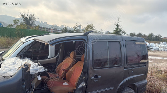 Doblo çift sürgü tavan komple