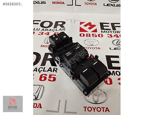 HONDA CİTY SIFIR SOL ÖN CAM DÜĞME 21-24 OEM NO: 35750-T7A-H01