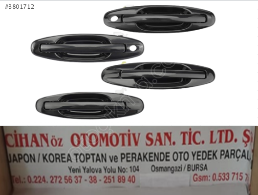 HYUNDAİ SANTAFE DIŞ KAPI KOLU ÖN-ARKA/SAĞ-SOL 01-05 83650-26000