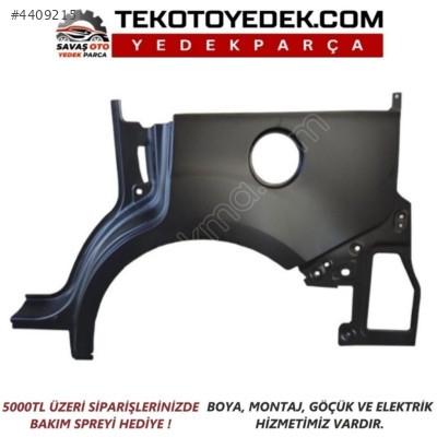 COURİER ARKA ÇAMURLUK SAĞ SOL 2014 VE ÜZERİ / KAMPANYA