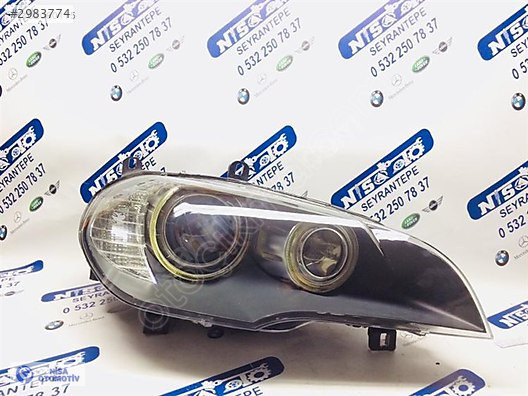 BMW X5 E70 KASA SAĞ FAR MAKYAJSIZ ÇİFT BEYİN XENONLU 7061532