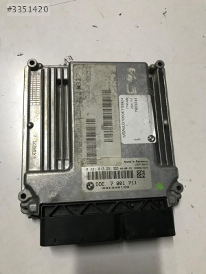BMW E90 320d EDC16C35 -0281013251 - DDE 7801711 MOTOR BEYNİ (AKT)