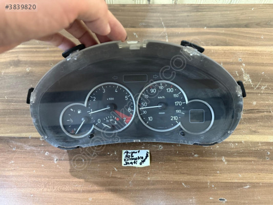 PEUGEOT 206 KİLOMETRE SAATİ ORJİNAL ÇIKMA OTOMATİK VİTES 00-10