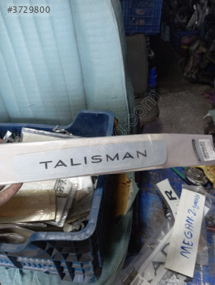 Renault Talisman basamak yazısı
