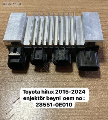 TOYOTA HİLUX 2015 2024 ENJEKTÖR BEYNİ OEM NO:28551-0E010
