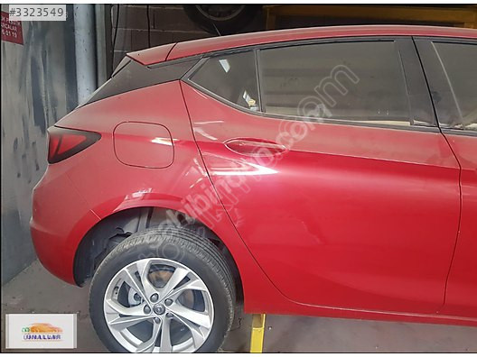 2018 ASTRA K SOL ARKA ÇAMURLUK ÜNALLAR OTO YEDEK PARÇADA
