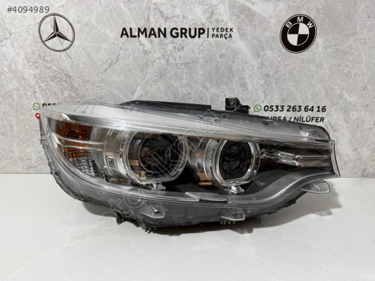 BMW 4 SERİSİ F32 SAĞ FAR ORJİNAL (CAM DEĞİŞMİŞ)