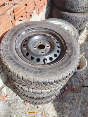 TOYOTA COROLLA AE101 JANT LASTİK TAKIM