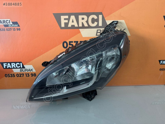 DOBLO 4 SİYAH ZEMİN SOL FAR ORJİNAL
