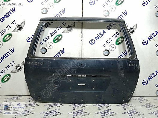 MERCEDES ML SERİSİ W163 ML230 BAGAJ KAPAĞI ORJ ÇIKMA