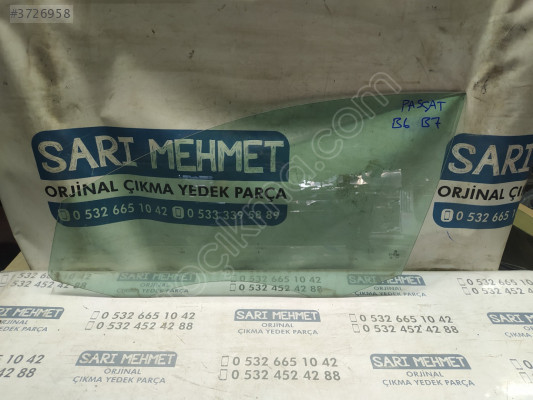 ÇIKMA VW PASSAT B6 B7 SOL ÖN KAPI CAMI 43R-00082