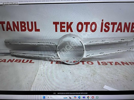 MERCEDES B SERİSİ 246 KASA PANJUR ORTA KISIM
