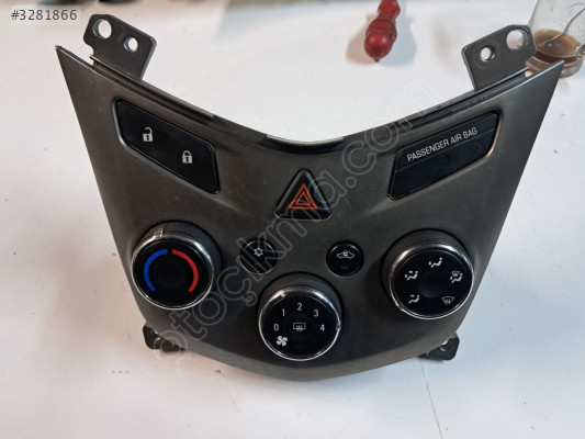 CHEVROLET AVEO KLİMA KALORİFER KONTROL PANELİ VE DÜĞMELER KOMPLE