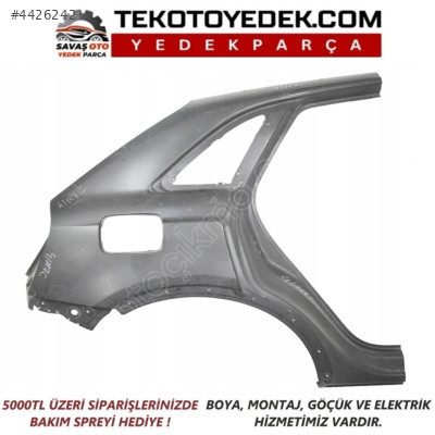 Q3 ARKA ÇAMURLUK SAĞ SOL 2012 VE ÜZERİ / KAMPANYA