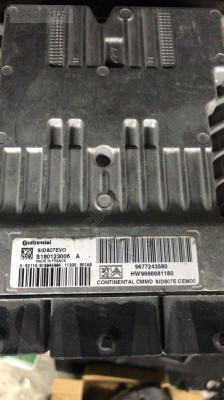 S180123006A-PEUGEOT 508 MOTOR BEYİNİ 9677243580 SID807EVO PSA