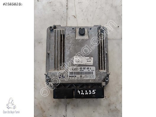 Audi A8 Motor Beyni 4E0907409A - 0281011099