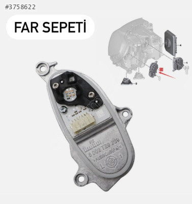 BMW X3 G01 SOL FAR SİNYAL BEYNİ 63117466109