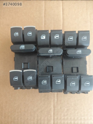 1K49598578 Golf ,jetta ve polo cam düğmesi