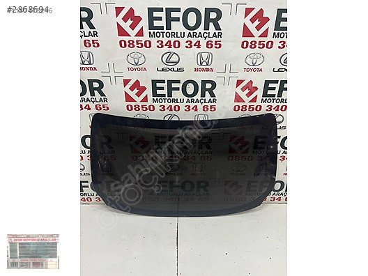 TOYOTA COROLLA ARKA CAM SÖKME ORJİNAL YEDEK PARÇA 19-23