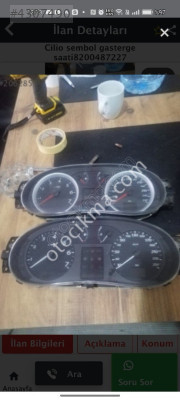 Renault Clio kilometre gösterge