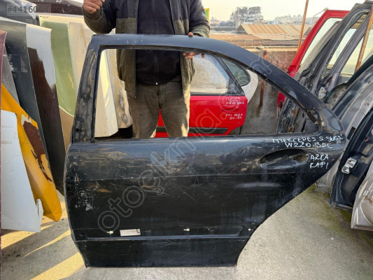 MERCEDES SERİSİ SOL ARKA KAPI , MERCEDES W220 SOL ARKA KAPI ORJİN
