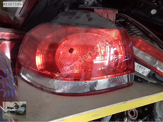 2009-2012 GOLF SOL STOP ÜNALLAR OTO YEDEK PARÇA DA