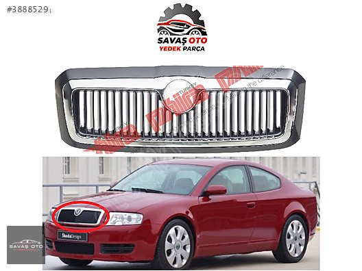 OCTAVİA ÖN PANJUR KROMLU 2001-2011 / 1U0853665 1U0853665AGRU