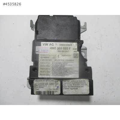 Audi Q7 Airbag Beyni 4M0959655F 0285013651