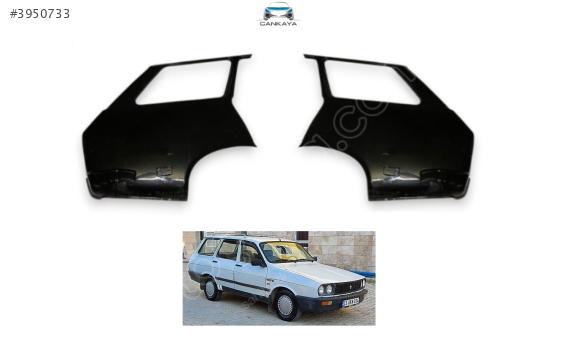 RENAULT 12 TOROS ARKA ÇAMURLUK SOL/SAĞ SIFIR ADET FİYAT 775225605