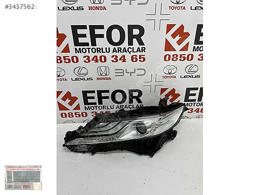 TOYOTA CAMRY SOL FAR ÇIKMA ORJİNAL YEDEK PARÇA 19-23 MODEL
