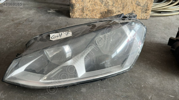 Volkswagen golf 7 sol ön far halojen