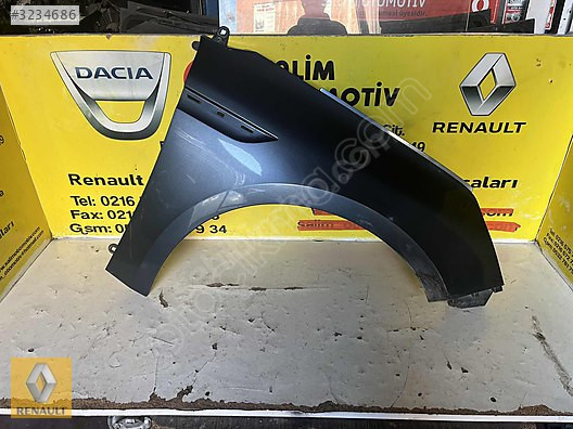 RENUALT MEGAN 4 ÇIKMA ORJİNAL SAĞ ÖN ÇAMURLUK VE DİĞER PARÇALARI