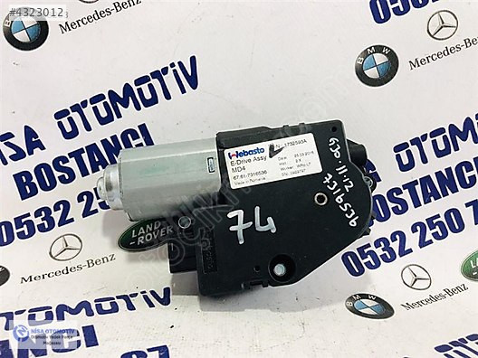 BMW 5 SERİSİ G30 SUNROOF MOTORU 67617316536