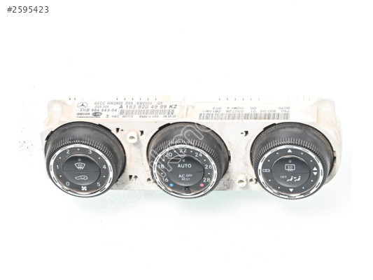 Mercedes W163 Klima Kalorifer Kontrol Paneli A1638204989
