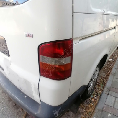 Transporter T5 arka far altı kapaklar Bakalit