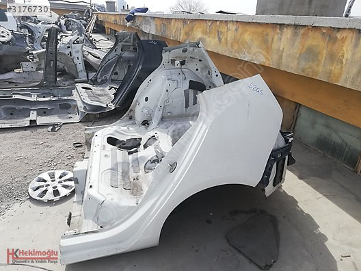 VW GOLF 7 ARKA ŞASİ-ŞASE ÇEYREK MARŞPİYEL ORTA DİREK TAVAN ARKA
