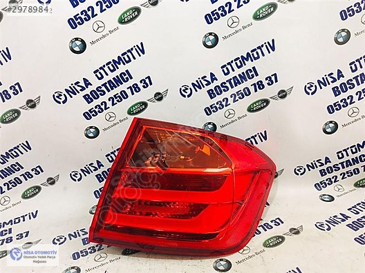 BMW 3 SERİSİ F30 MAKYAJSIZ SAĞ DIŞ STOP ORJ ÇIKMA 7259894
