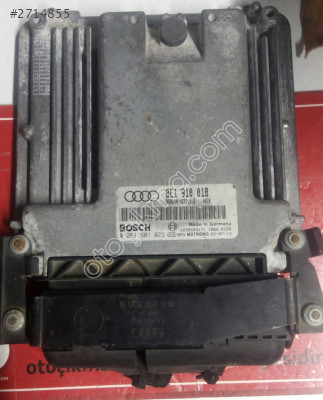 Audi A4 2.0 FSI MOTOR Beyni 8E1910018 0261S01023 MED7.1.1