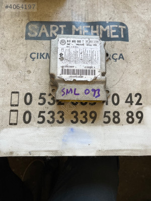 ÇIKMA VW VOLKSWAGEN GOLF 1K0 909 605T 1K0909605T AIRBAG BEYNİ