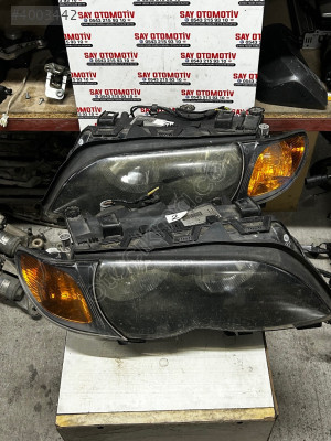 6910955 6910956 BMW E46 COMPACT CUOPE SAĞ SOL FAR TAKIMI ORJ