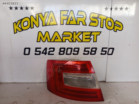 Skoda Superb sag arka stop