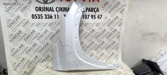 TOYOTA COROLLA CROSS 2023 2025 SAĞ ÖN ÇAMURLUK ÇIKMA ORJİNAL