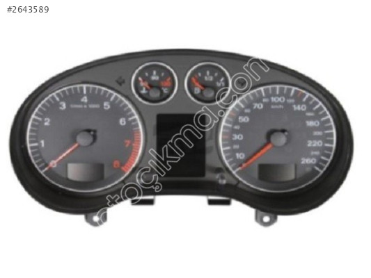 Audi	A3 Km Saati Gösterge Paneli Kadran 8P0920900F Garantili